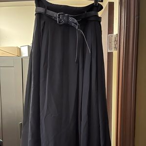 Vince Camuto skirt black size 8 preowned